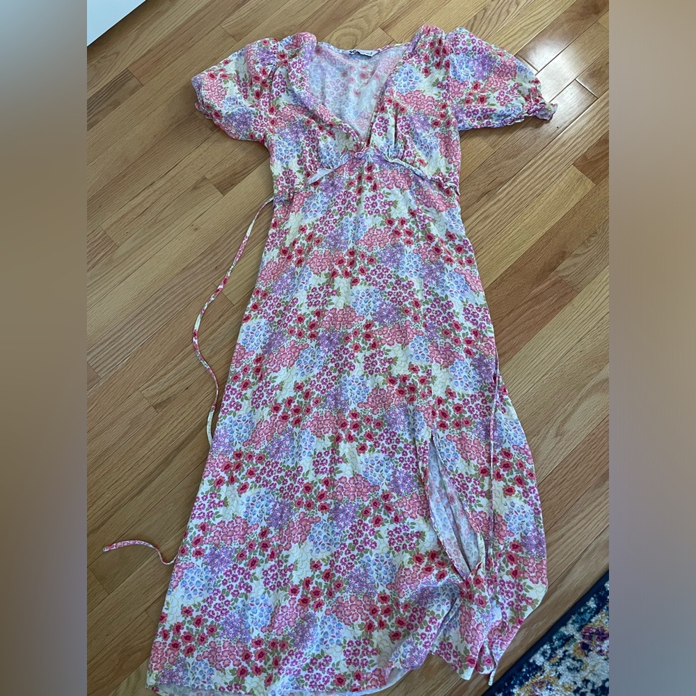 Floral maxi dress